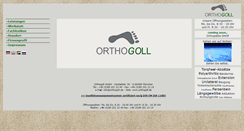 Desktop Screenshot of orthogoll.de